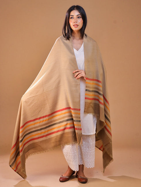 Women's Jamawar Wool Shawl